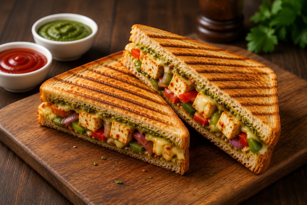 Paneer Grilled Sandwich